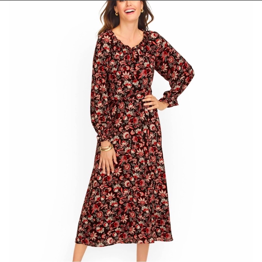 Talbots NWOT Bracelet Sleeve Midi
Dress